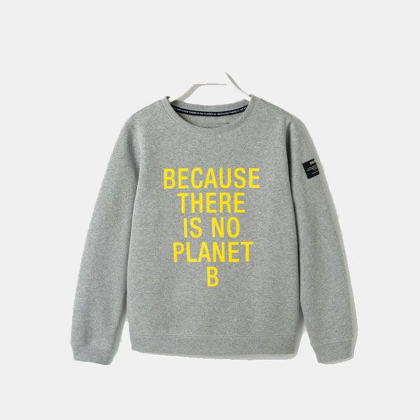 sudadera gris