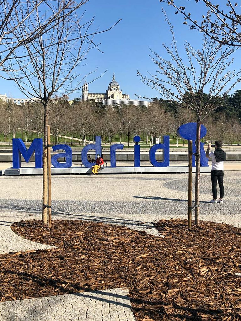 Madrid ya tiene una escultura con su nombre