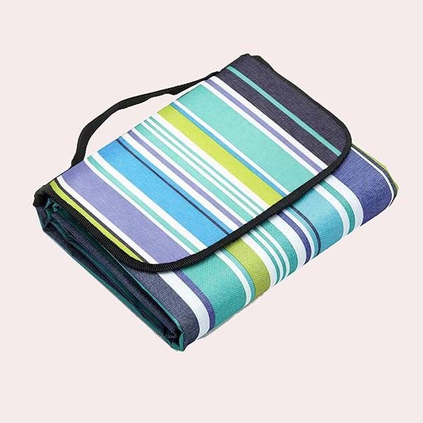 manta picnic rayas impermeable
