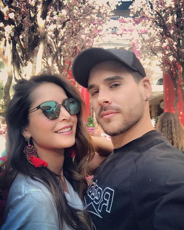 Carmen Villalobos y Sebastián Caicedo
