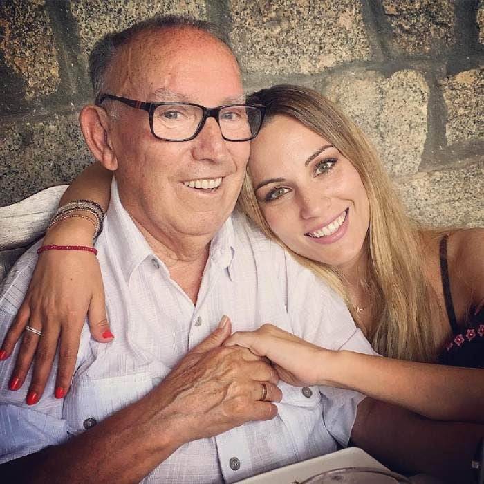 Edurne despide con gran tristeza a su abuelo: 'Nunca te olvidaré'