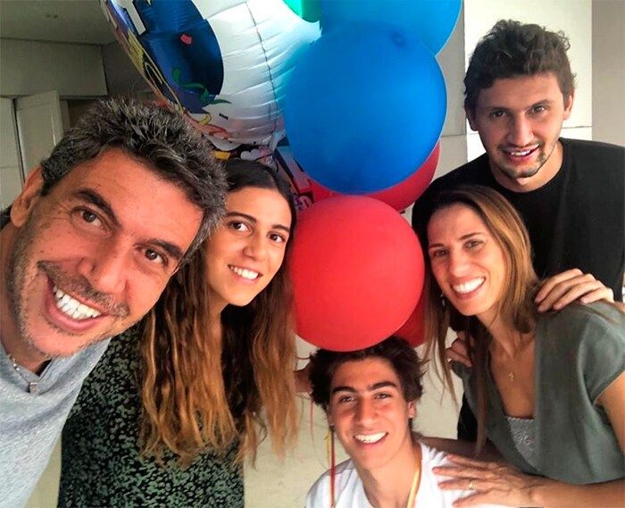 Arturo Elías Ayub, Johanna Slim y sus tres hijos