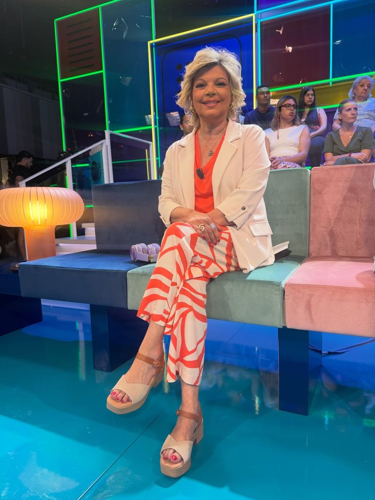Terelu Campos en el plató de 'De lunes a viernes'