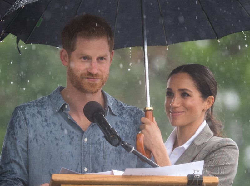 Meghan Markle y el príncipe Harry 