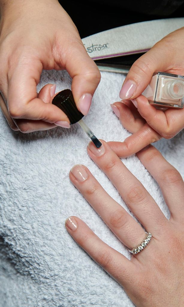esmalte transparente