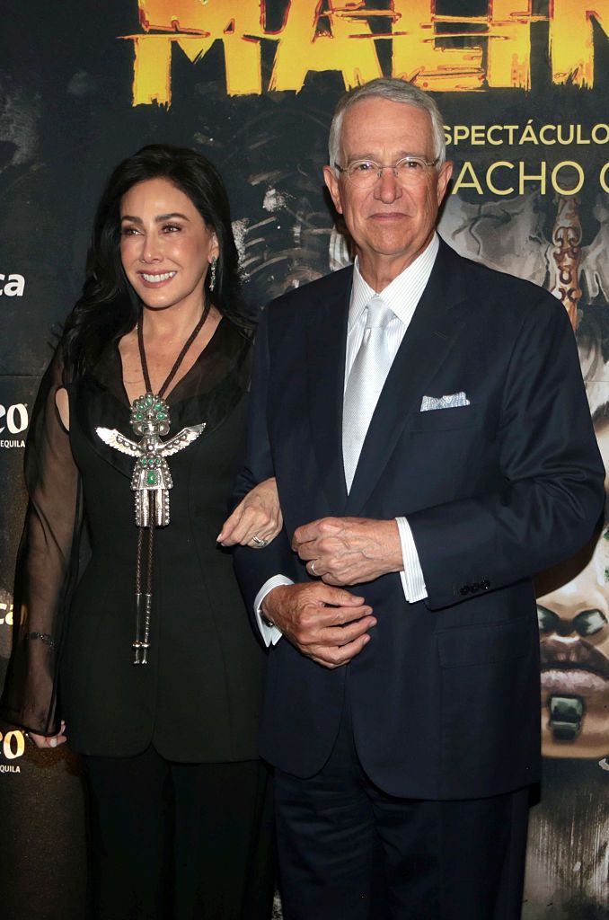 Maria Laura Medina y Ricardo Salinas Pliego 