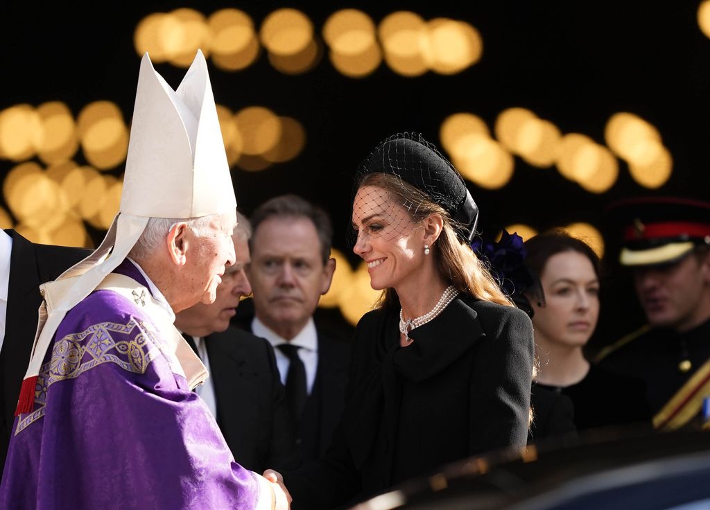 Kate Middleton en el funeral de la duquesa de Kent
