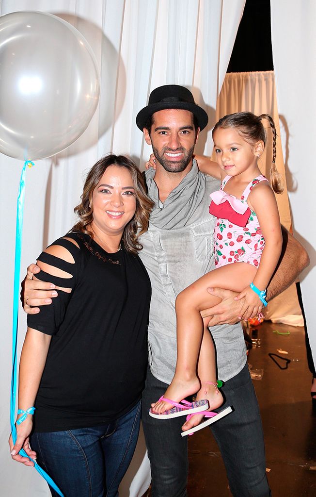 Toni Costa, Adamari López y su hija