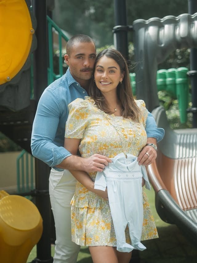 Claudia Martín y Carlos Said ya eligieron el nombre de su bebé y lo compartieron con sus seguidores