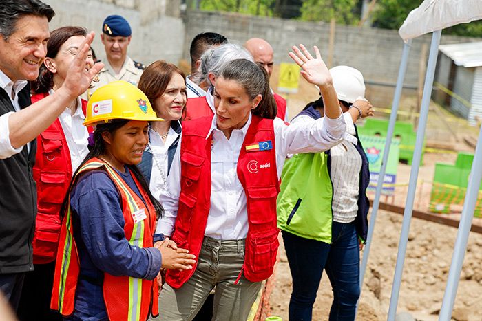 La reina Letizia en Guatemala 