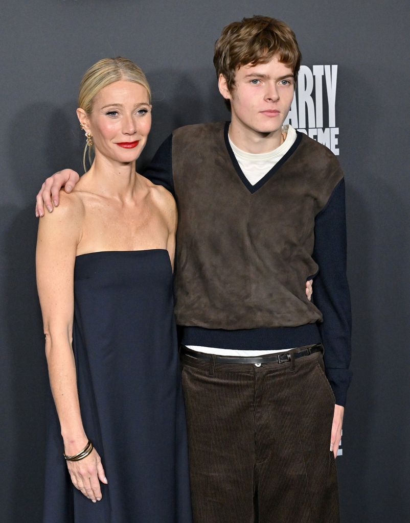 Gwyneth Paltrow y Moses Martin juntos en Los Ángeles.