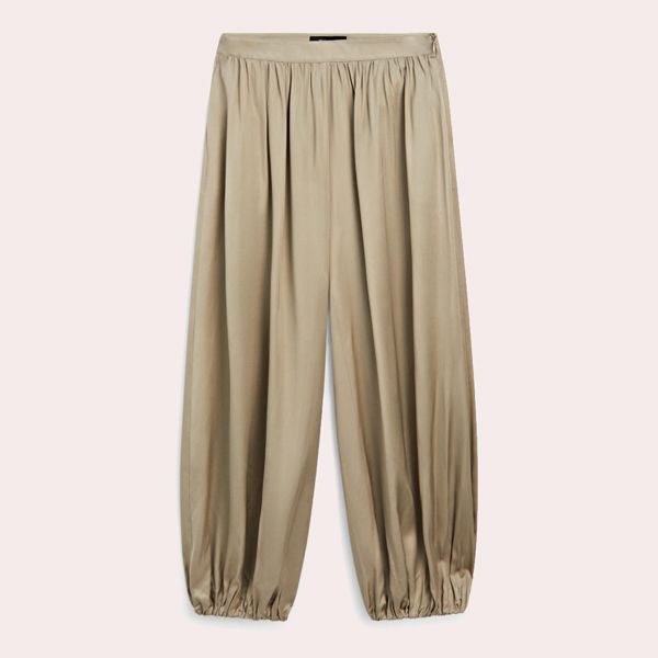 Pantalón satinado balloon
