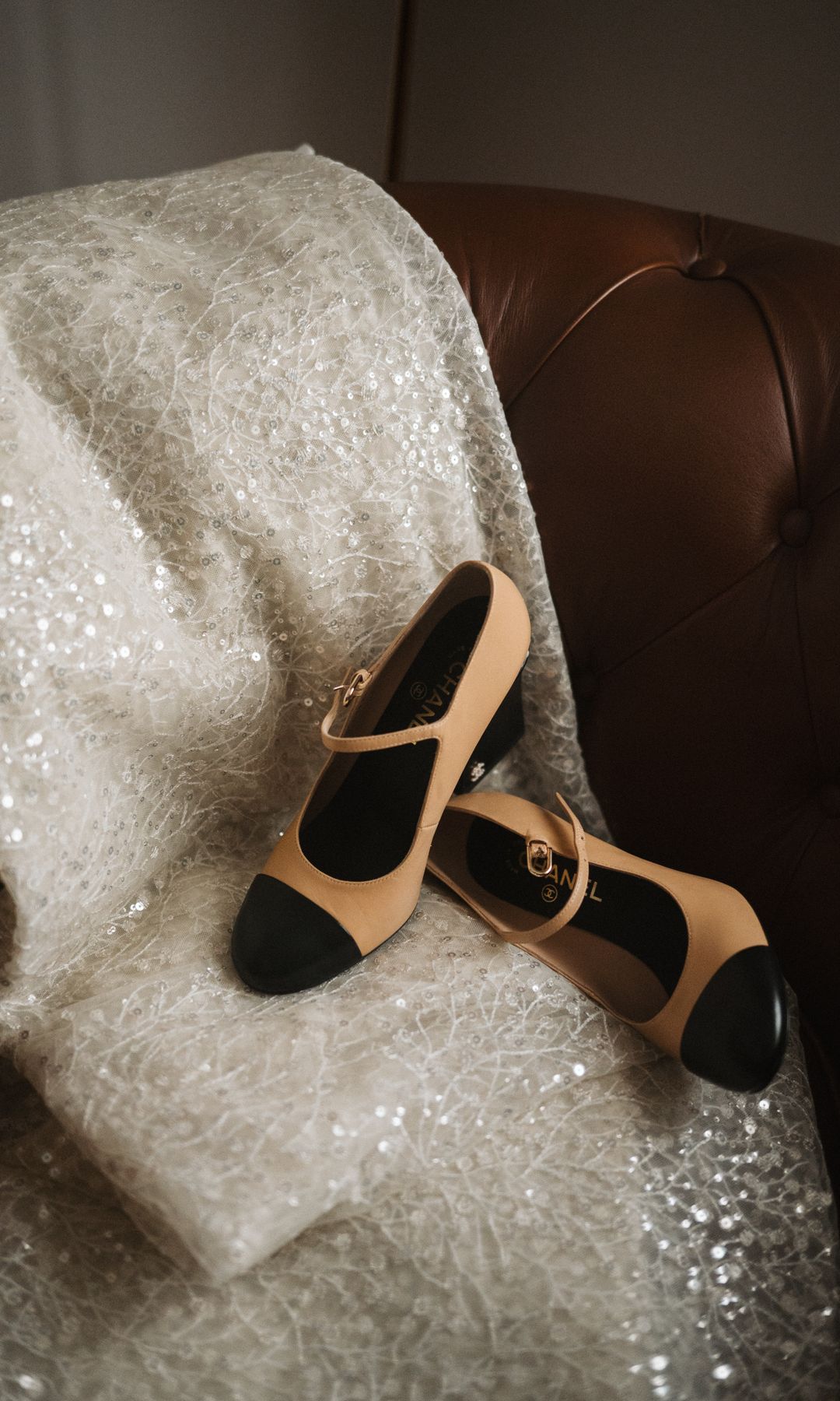 Zapatos de novia de Chanel