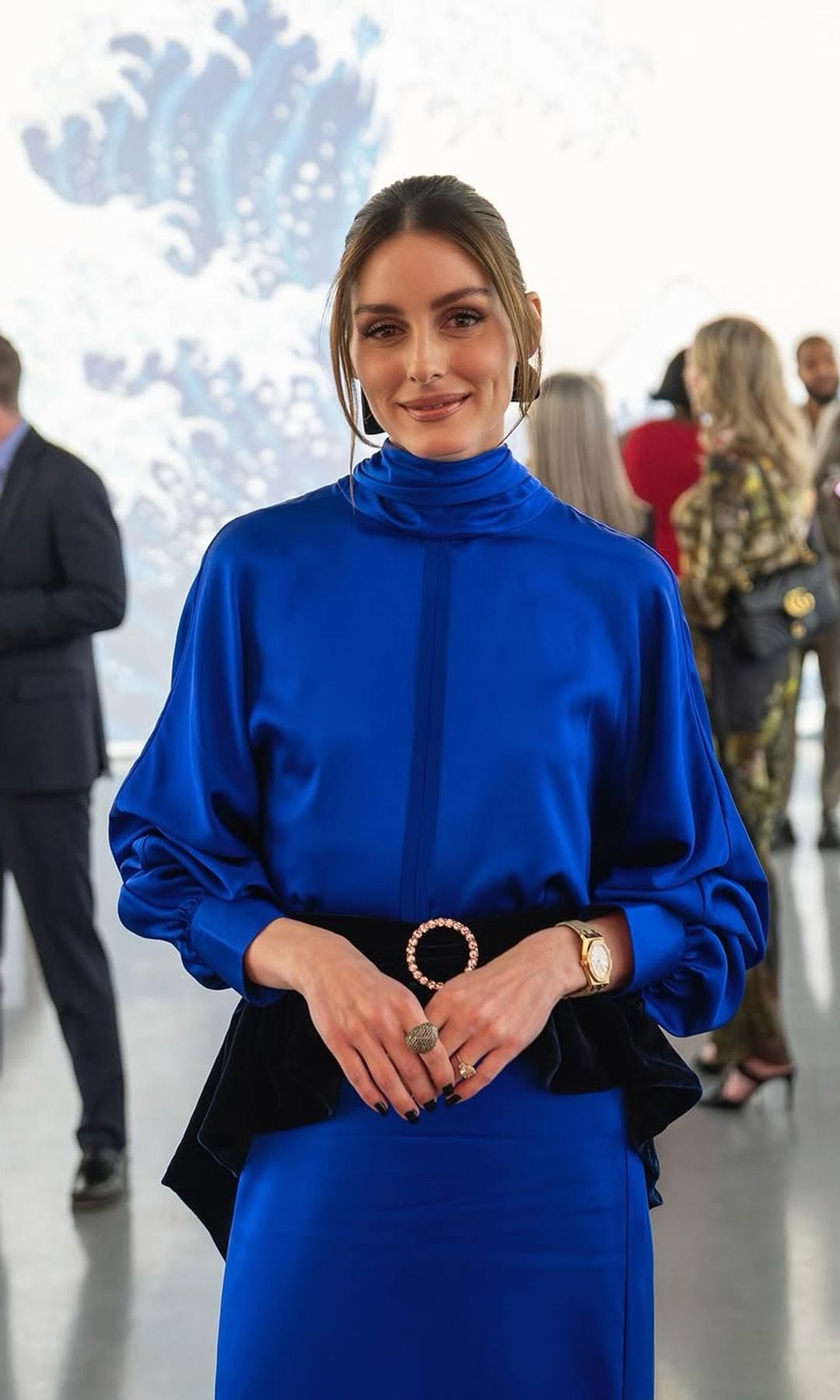 Olivia Palermo peinado de fiesta