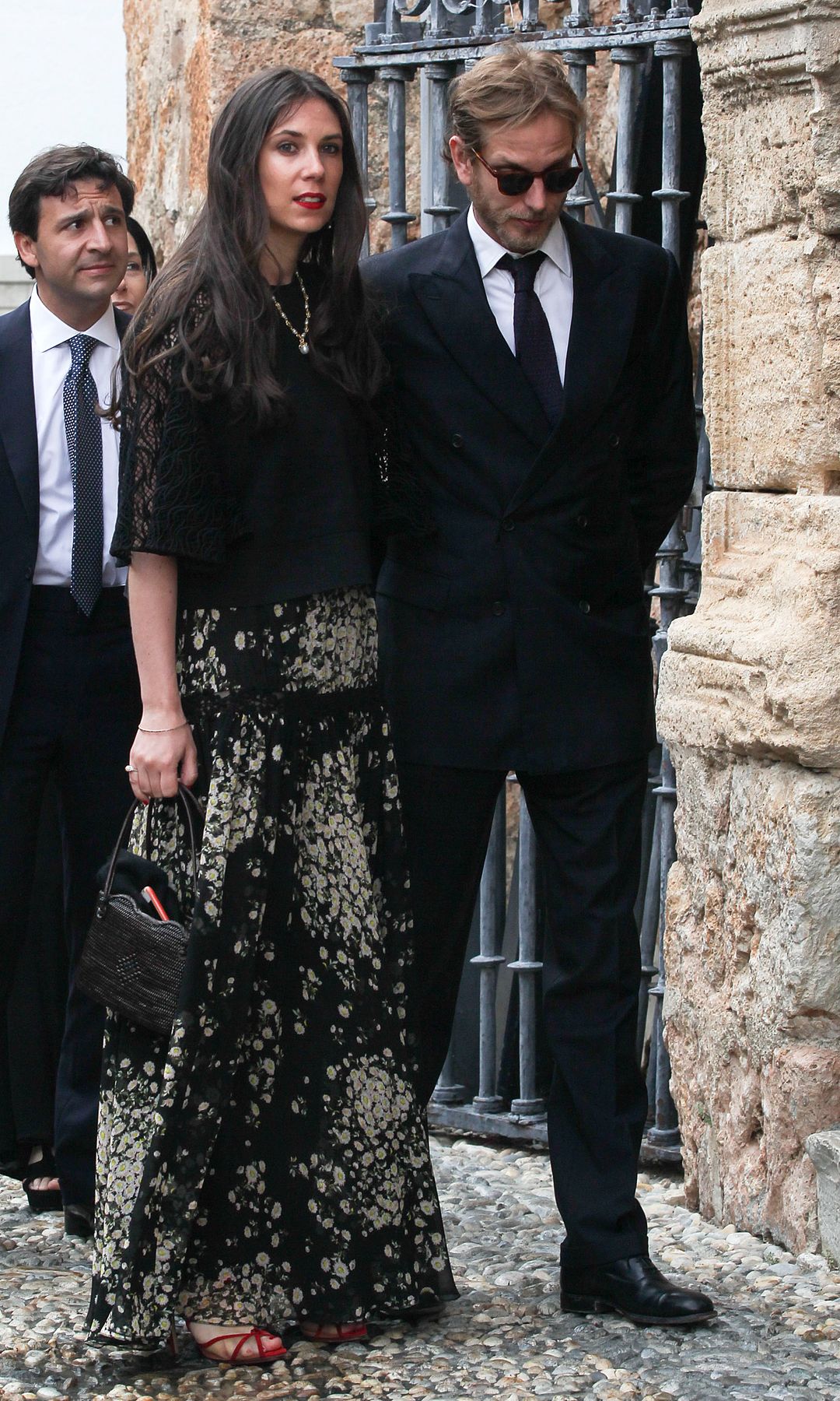 Tatiana Santo Domingo y Andrea Casiraghi asisten a la boda de Lady Charlotte