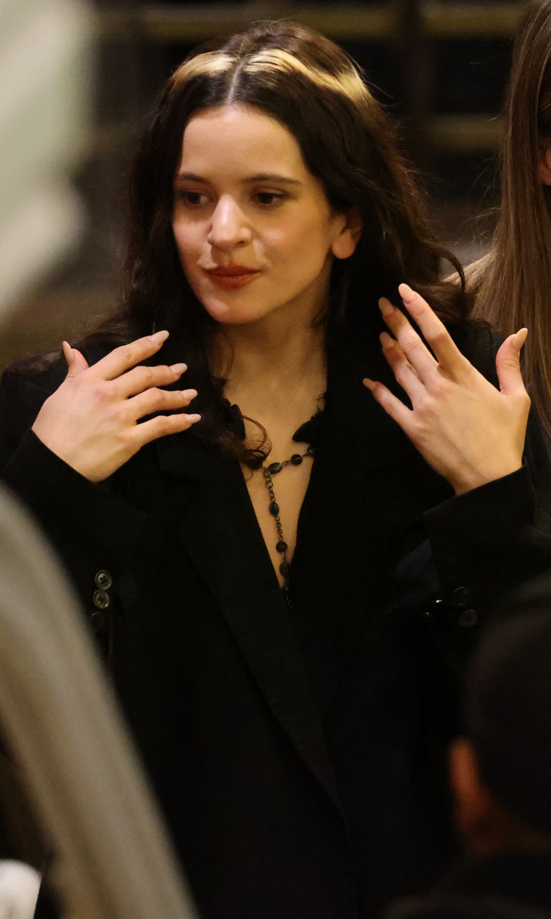 Rosalía sale del programa 'La Revuelta', a 10 de noviembre de 2025, en Madrid (España).