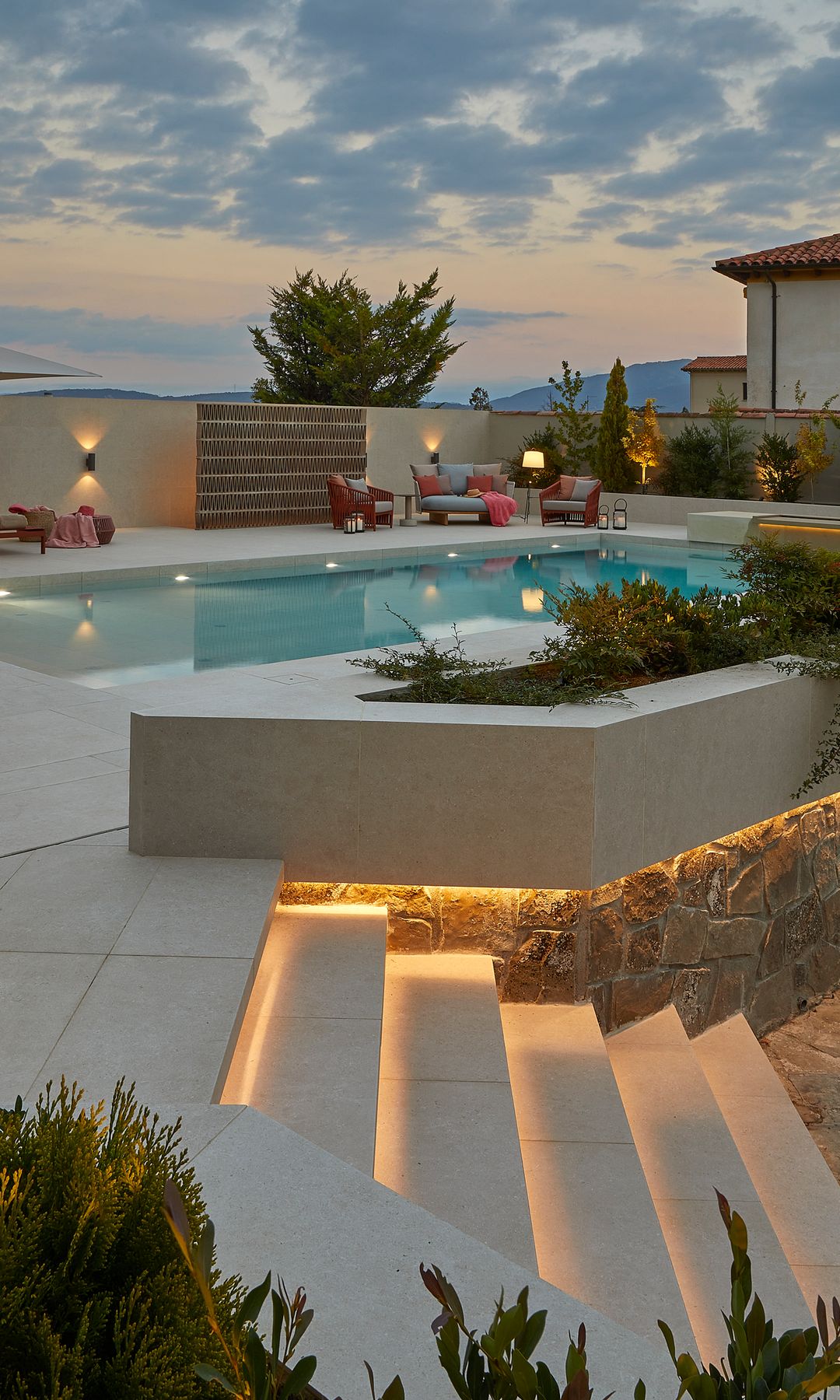 Exterior con soluciones a medida