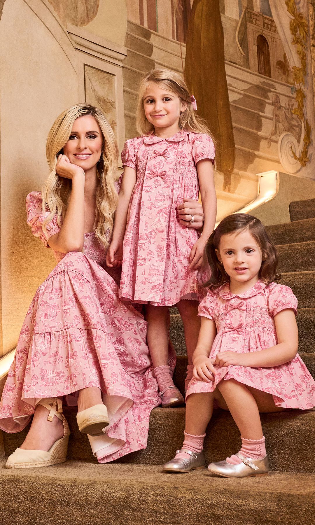 Nicki Hilton y sus hijas