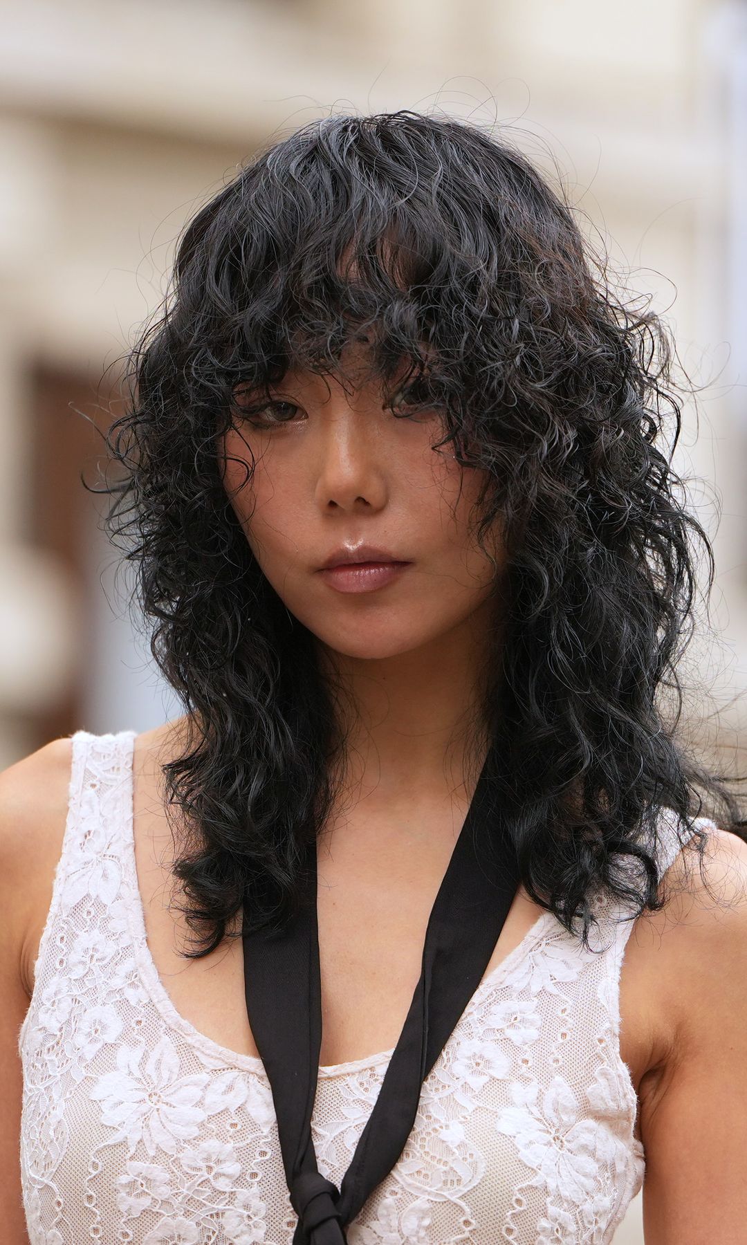 corte de pelo curly shag