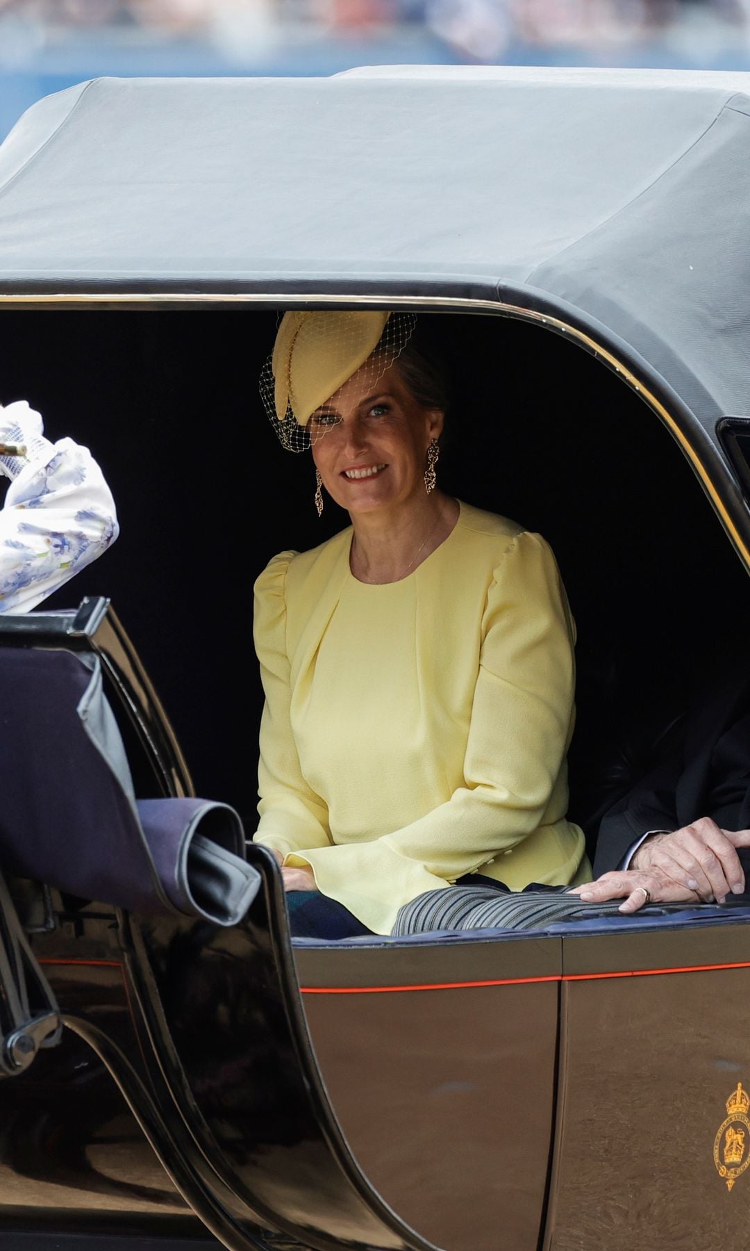 Sophie, Duquesa de Edimburgo, durante el Trooping the Colour el 15 de junio de 2024 en London. Formando parte de la procesión real de una de las ceremonias más importantes de año, el desfile militar que festeja el cumpleaños del rey