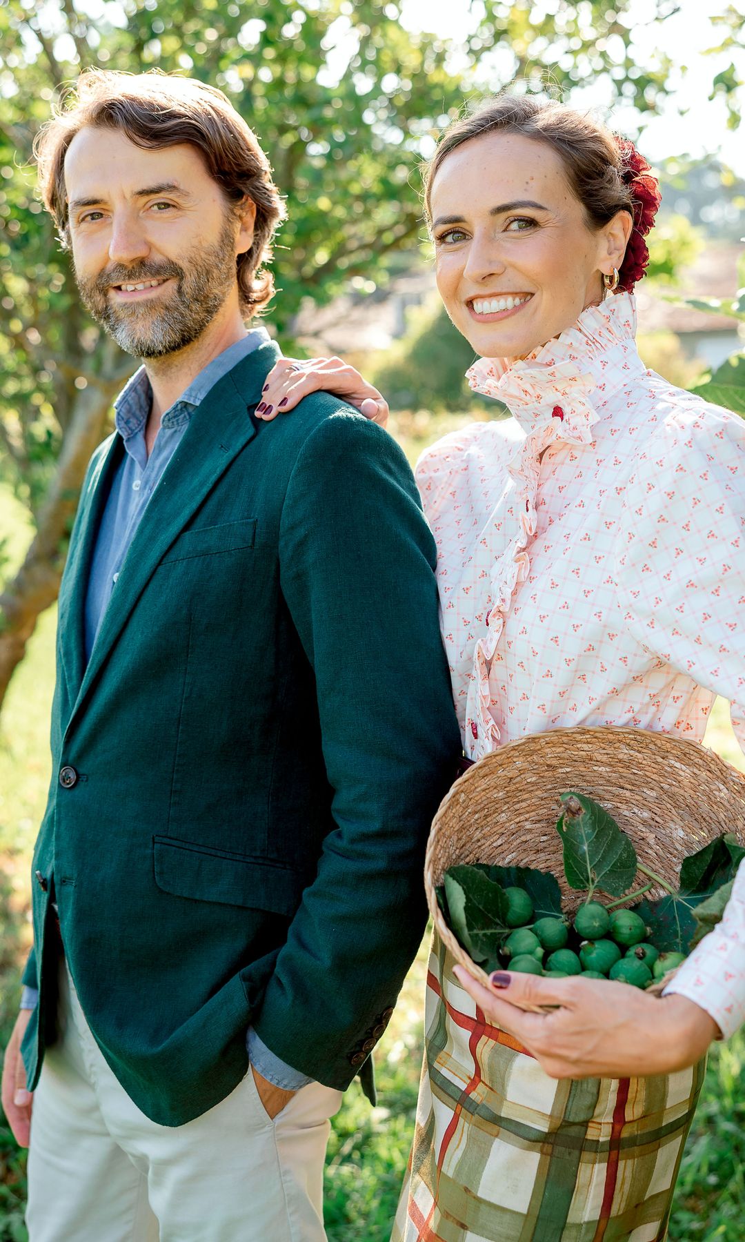 Ana junto a su marido, el arquitecto Gonzalo Somolinos Menéndez-Abascal