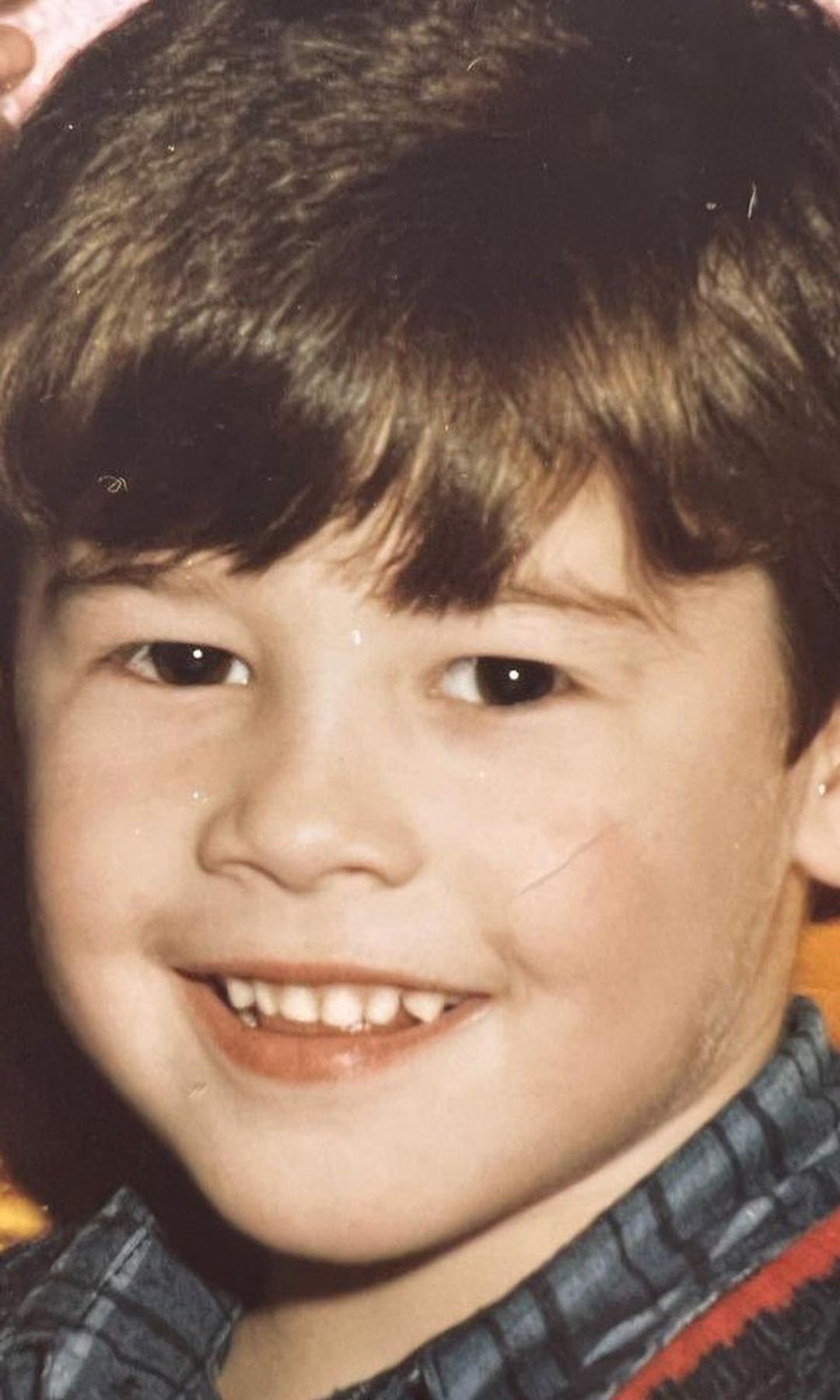 Gabriel Rufián, de niño