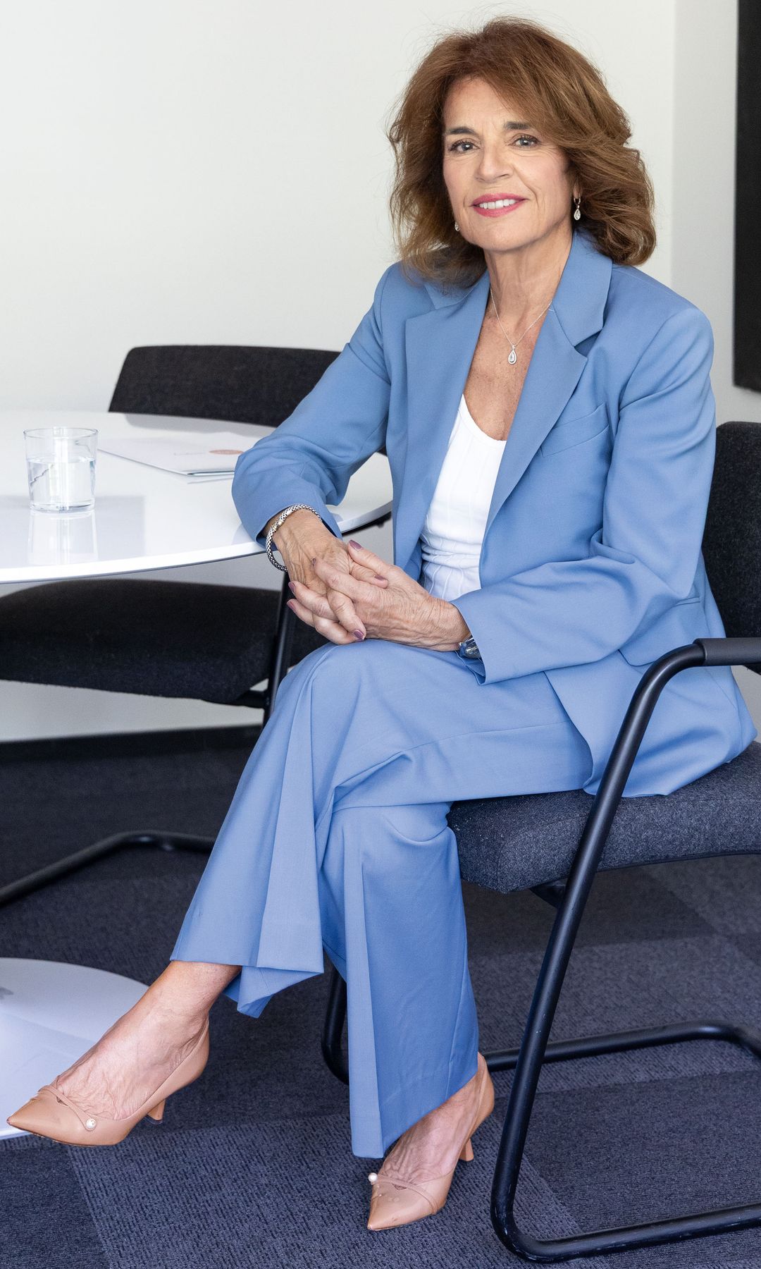 Ana Botella, durante una entrevista para HOLA