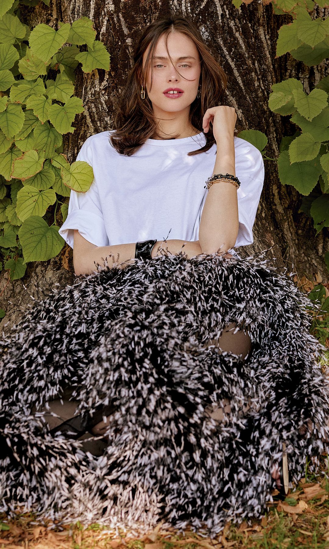 Eugenia de Hannover posa para editorial de moda veraniego