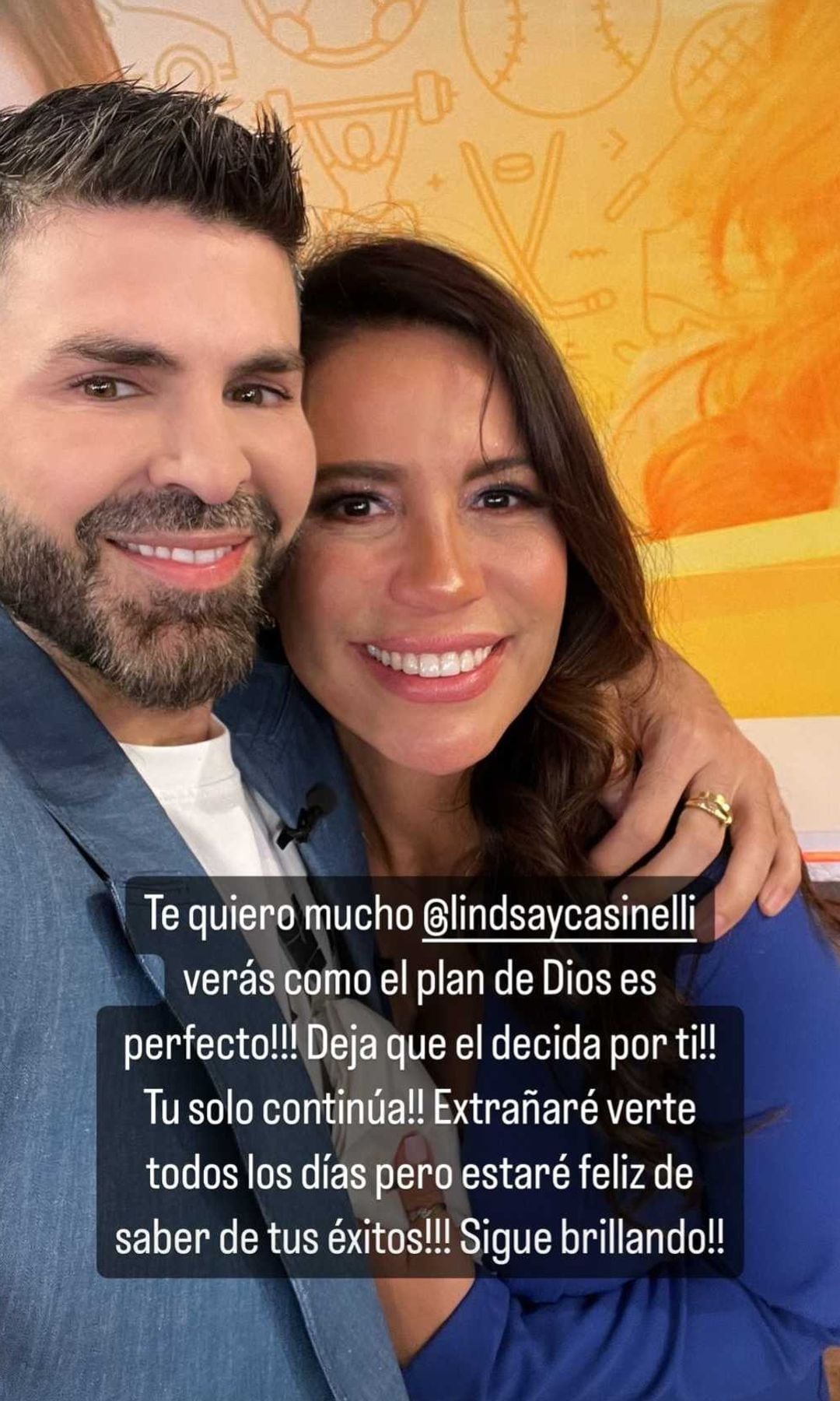 Jomari Goyso con Lindsay Casinelli