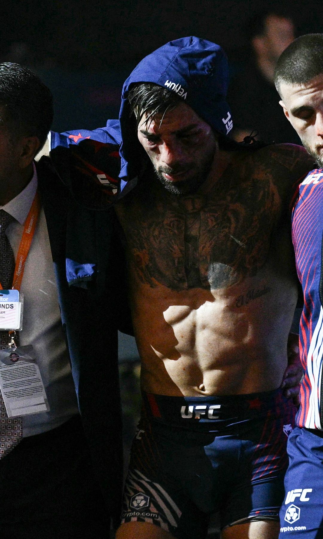 Ilia Topuria, tras el combate en la Casa Blanca