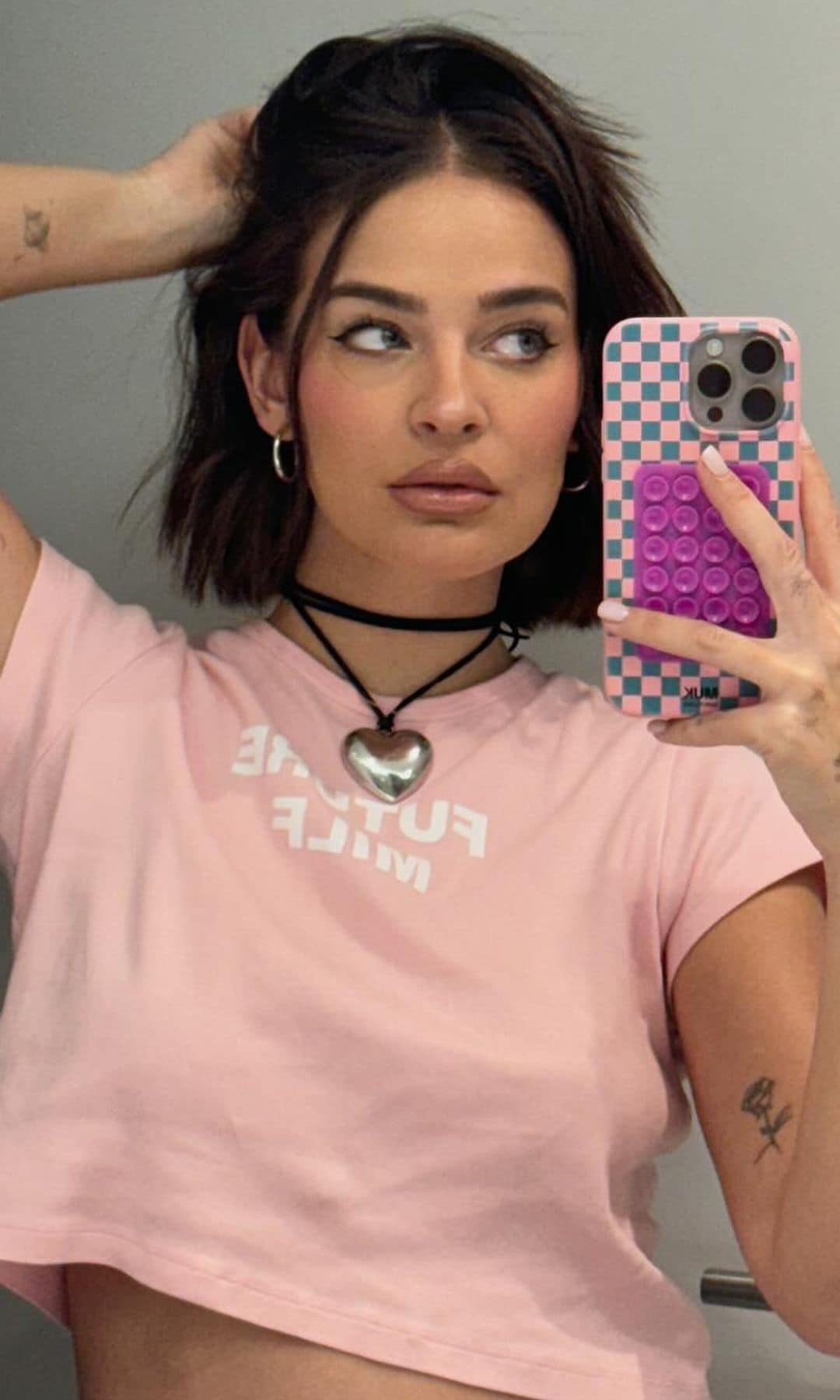 Laura Escanes con corte bob