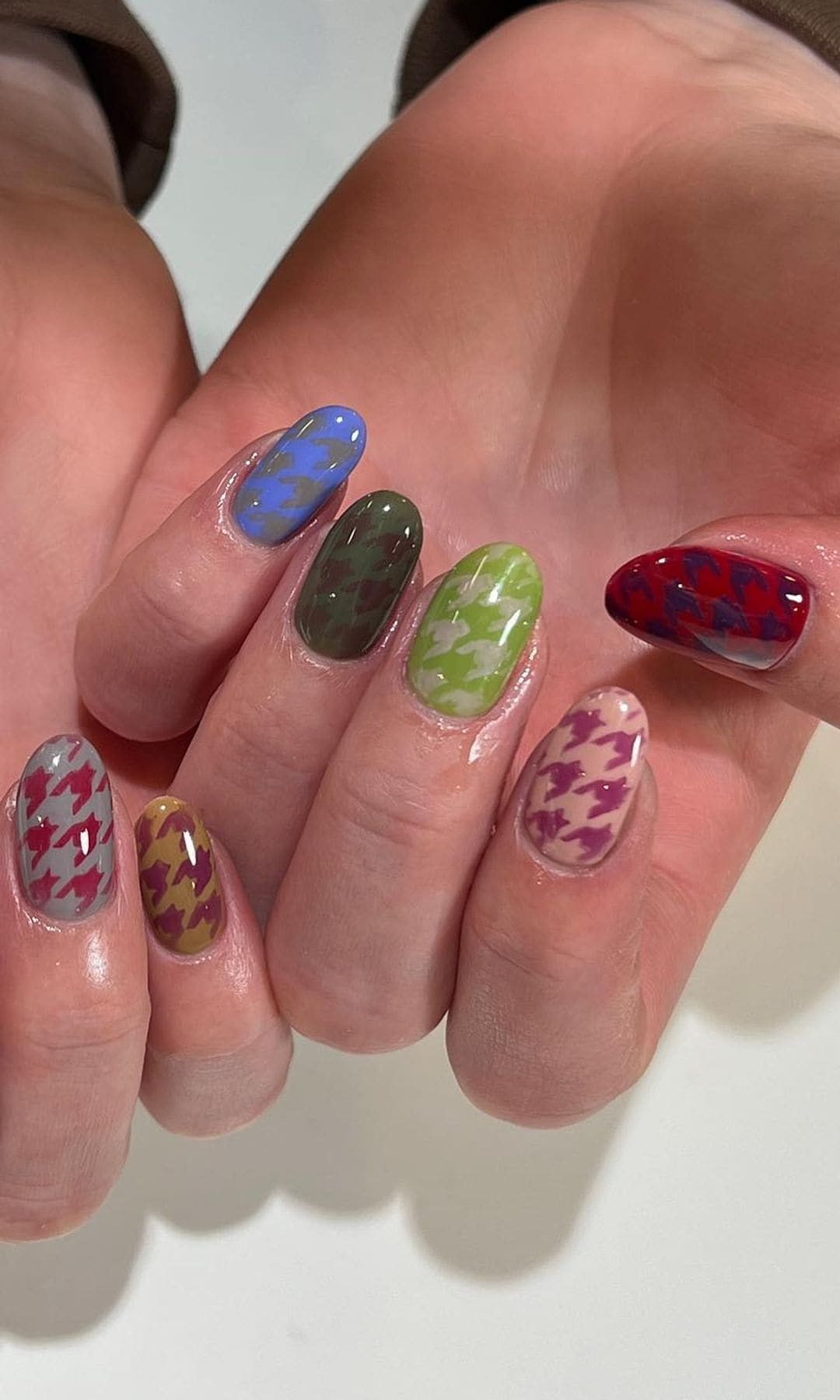 Manicura pata de gallo