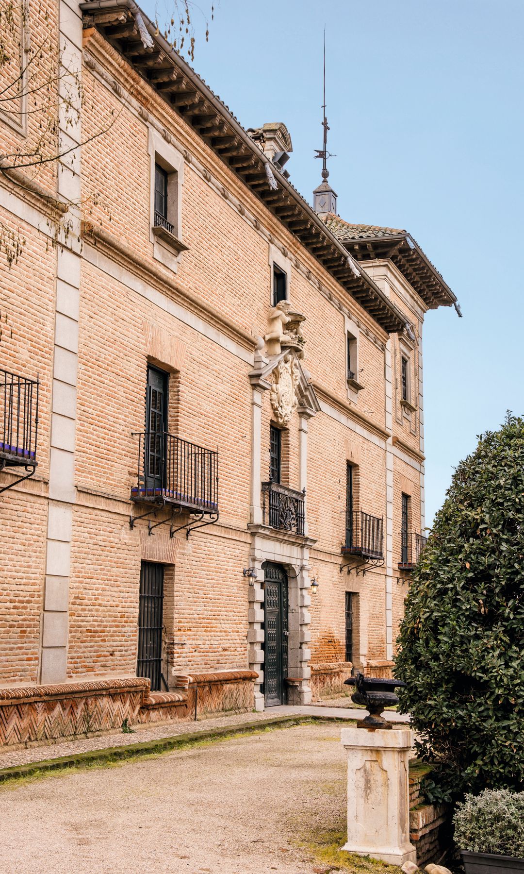 Un ángulo del histórico edificio, que pertenece a la familia Figueroa desde 1902, cuando fue adquirido por el I duque de Tovar
