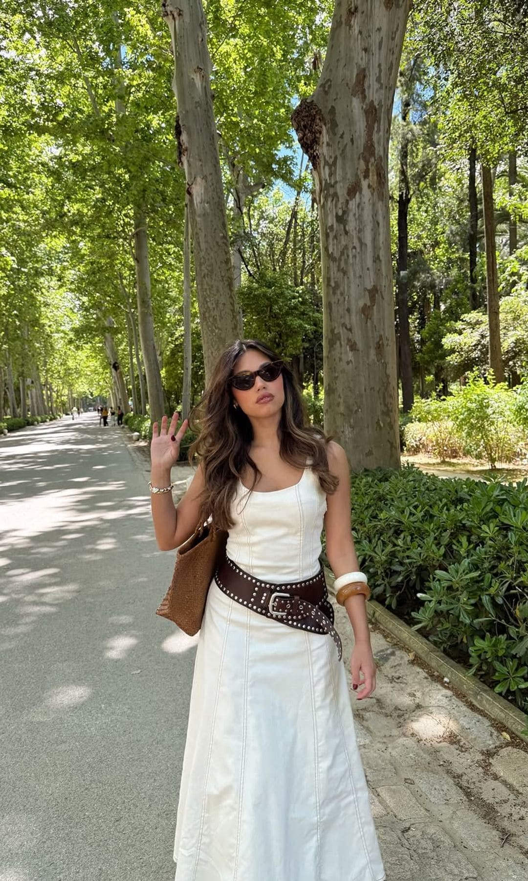 vestido y cinturon fajin