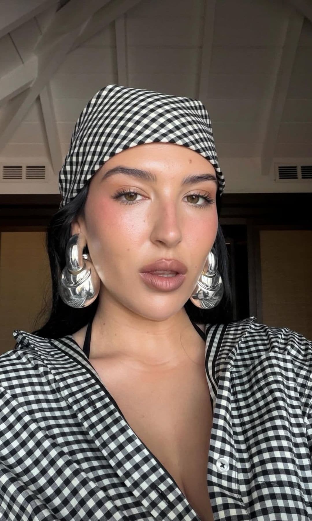 Alba Díaz en St. Barths.