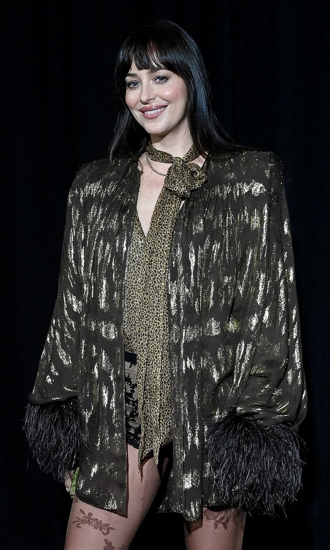 Dakota Johnson en el desfile de Valentino Alta Costura Primavera/Verano 2026