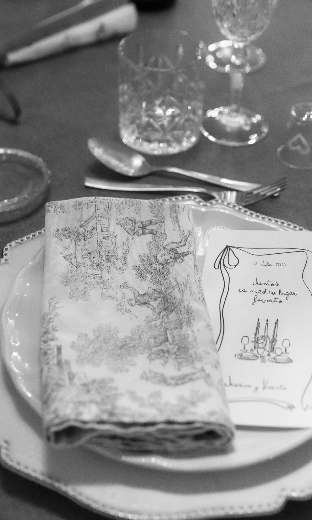 Decoración de bodas virales papelería