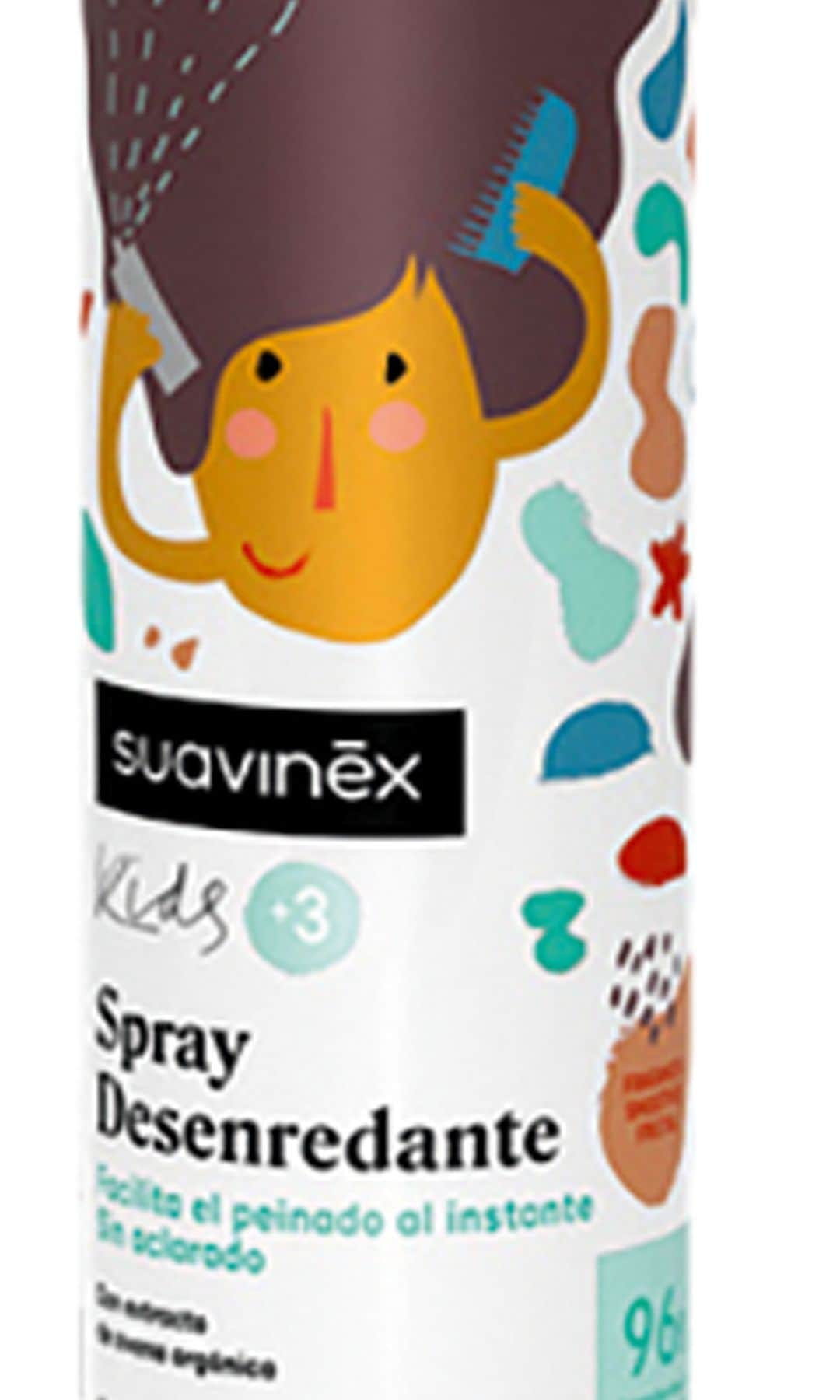 Acondicionador sin aclarado Spray Desenredante (8 €), de Suavinex