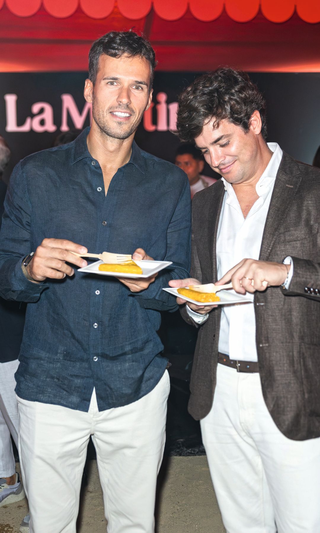 Tortillas La Martinuca; con su fundador y CEO, Víctor Naranjo, y el cofundador, Álvaro González