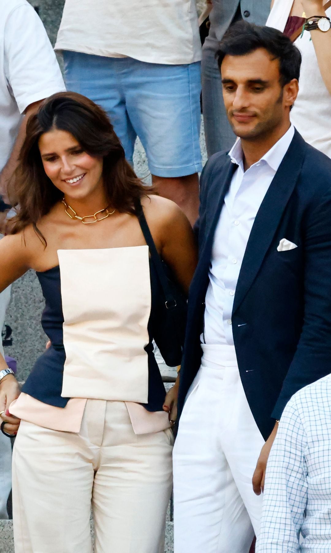 Cayetana Rivera y Manu Vega viendo la corrida de toros de la Feria de San Isidro en la plaza de Las Ventas, a 29 de mayo de 2025, en Madrid (España)

Jose Velasco / Europa Press
CORRIDA;TOROS;PLAZA
29/5/2025
