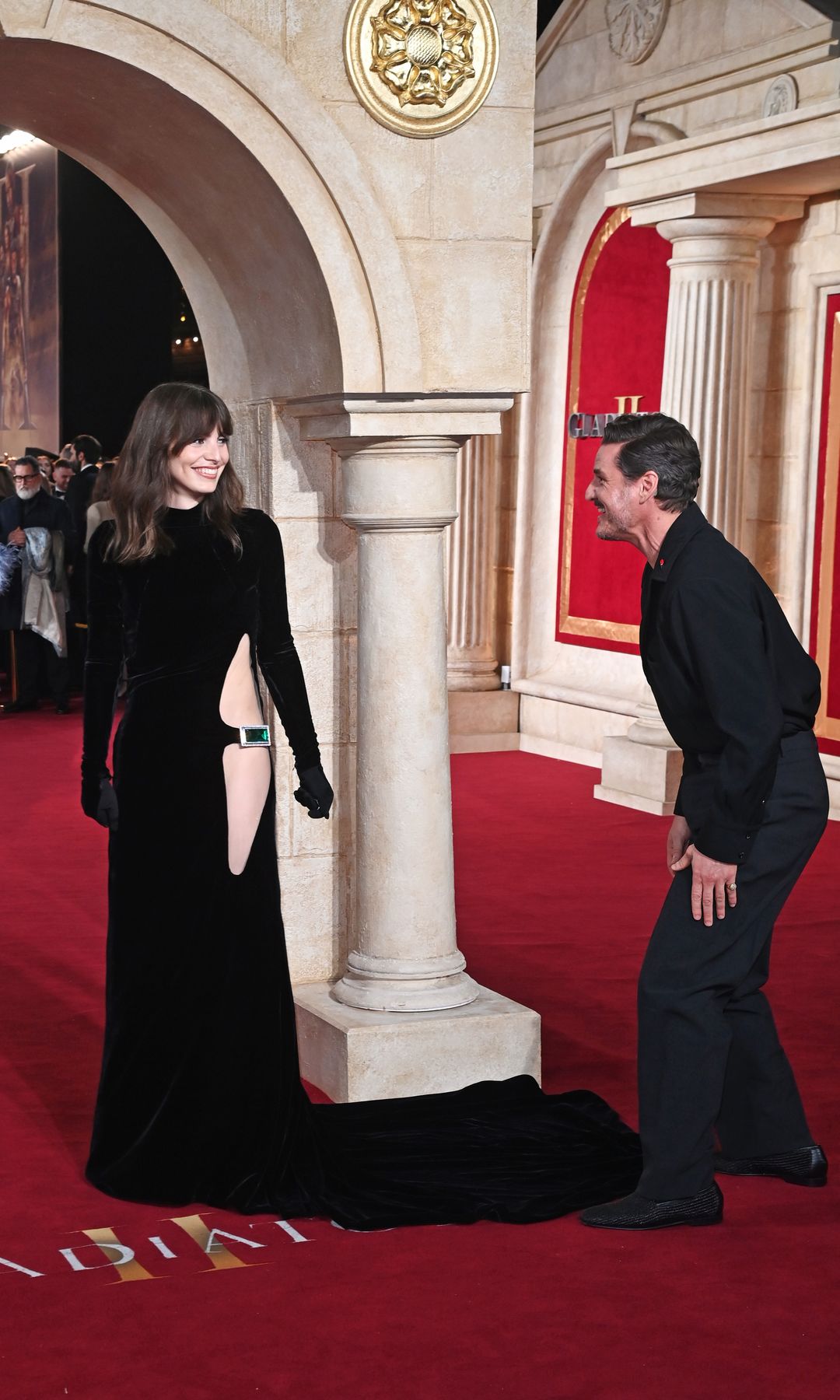 Pedro Pascal y Lux Pascal en la premier 'Gladiator II