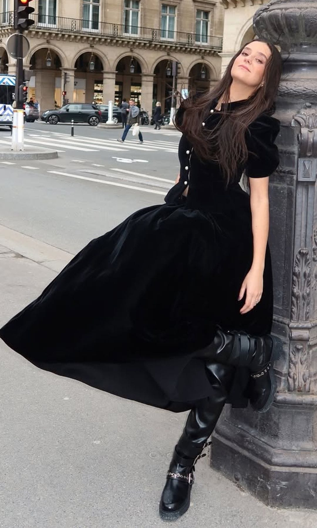 Victoria de Marichalar con look de Dior