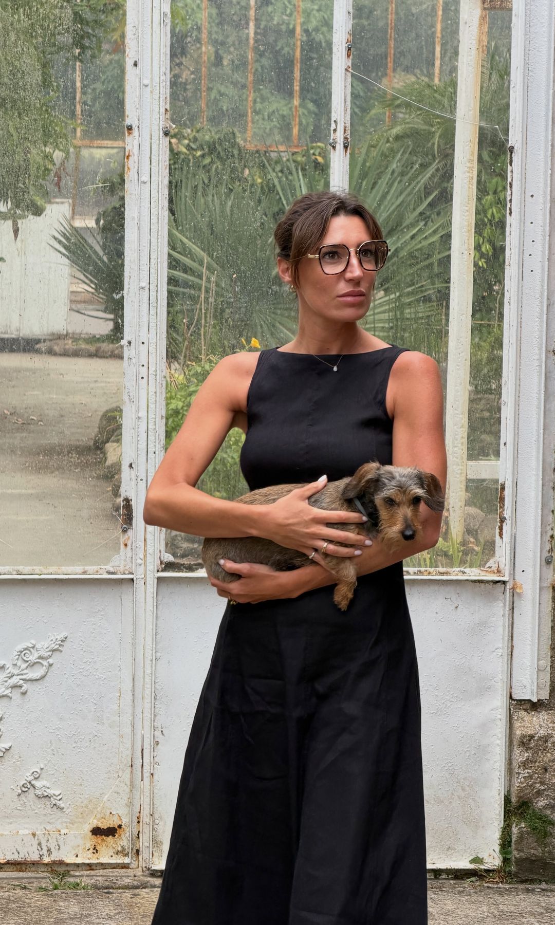 Eugenia Osborne en el Pazo de Lourizán, a apenas tres kilómetros de Pontevedra