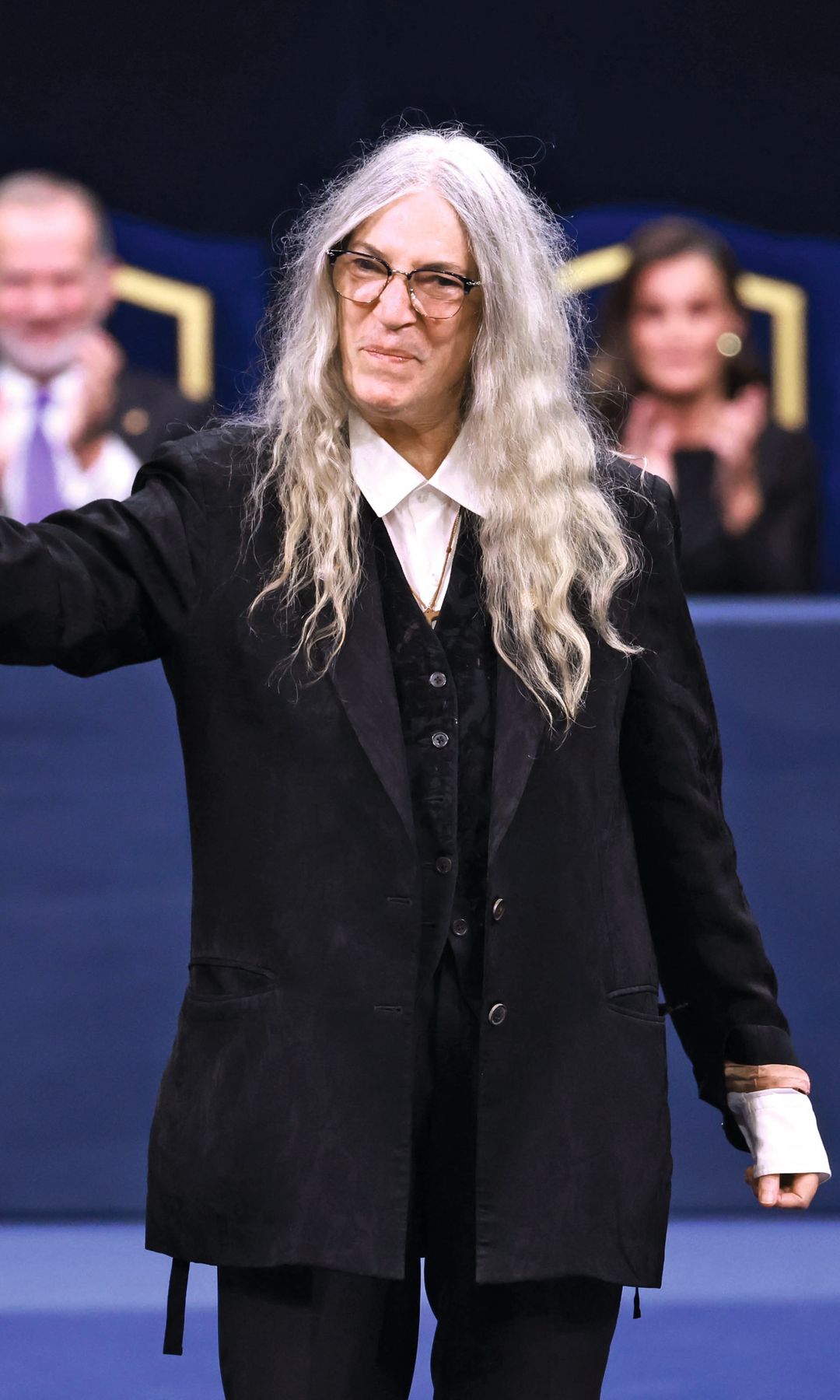 La cantante y escritora Patti Smith, que recogió el premio Princesa de Asturias de las Artes, a dos meses de cumplir los 80