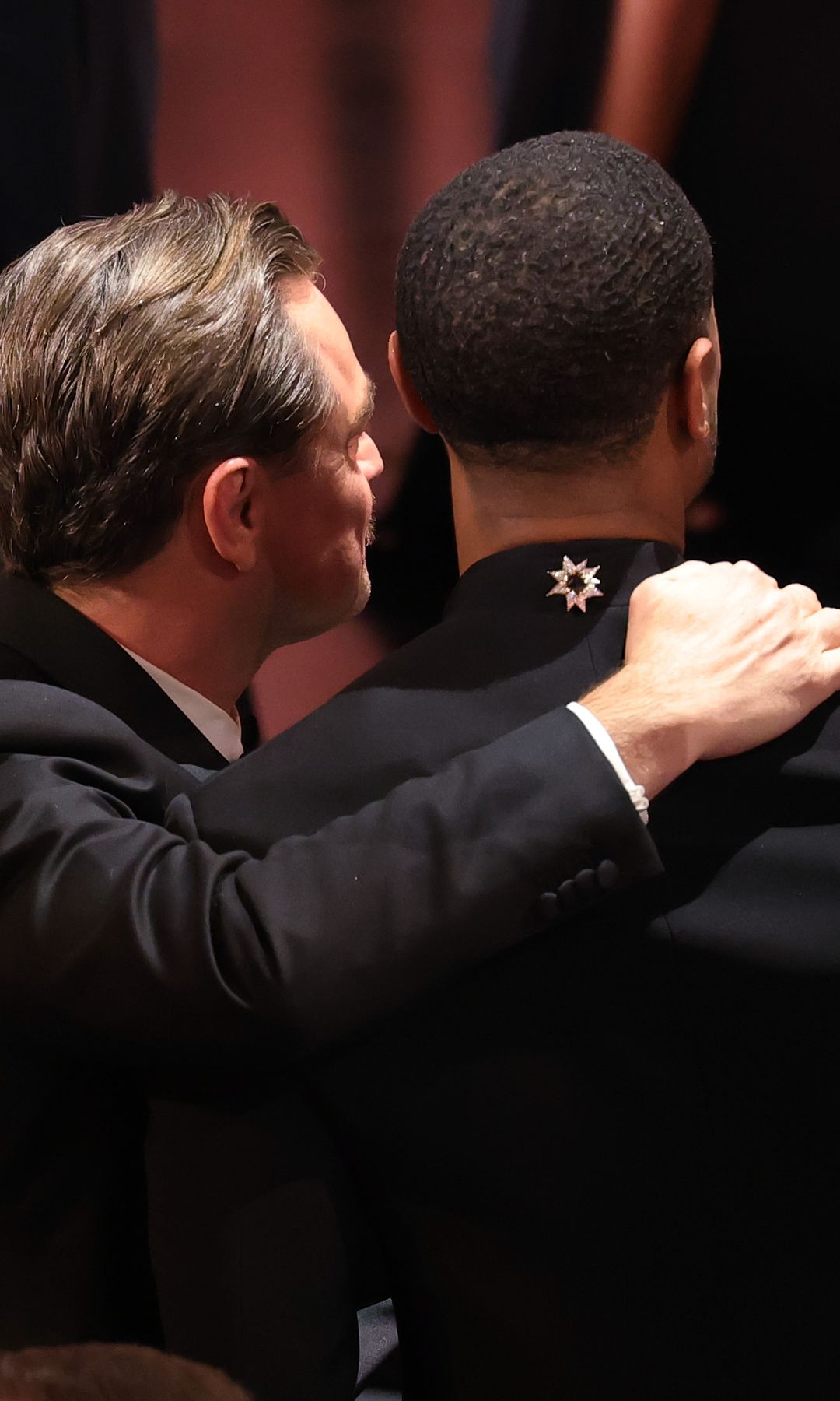 Leonardo DiCaprio y Michael B. Jordan en la gala de los Oscar 2026