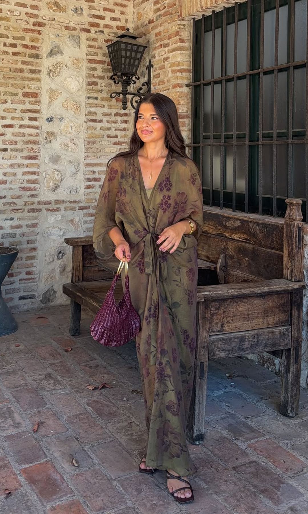Ayelén Román con look de Bimani