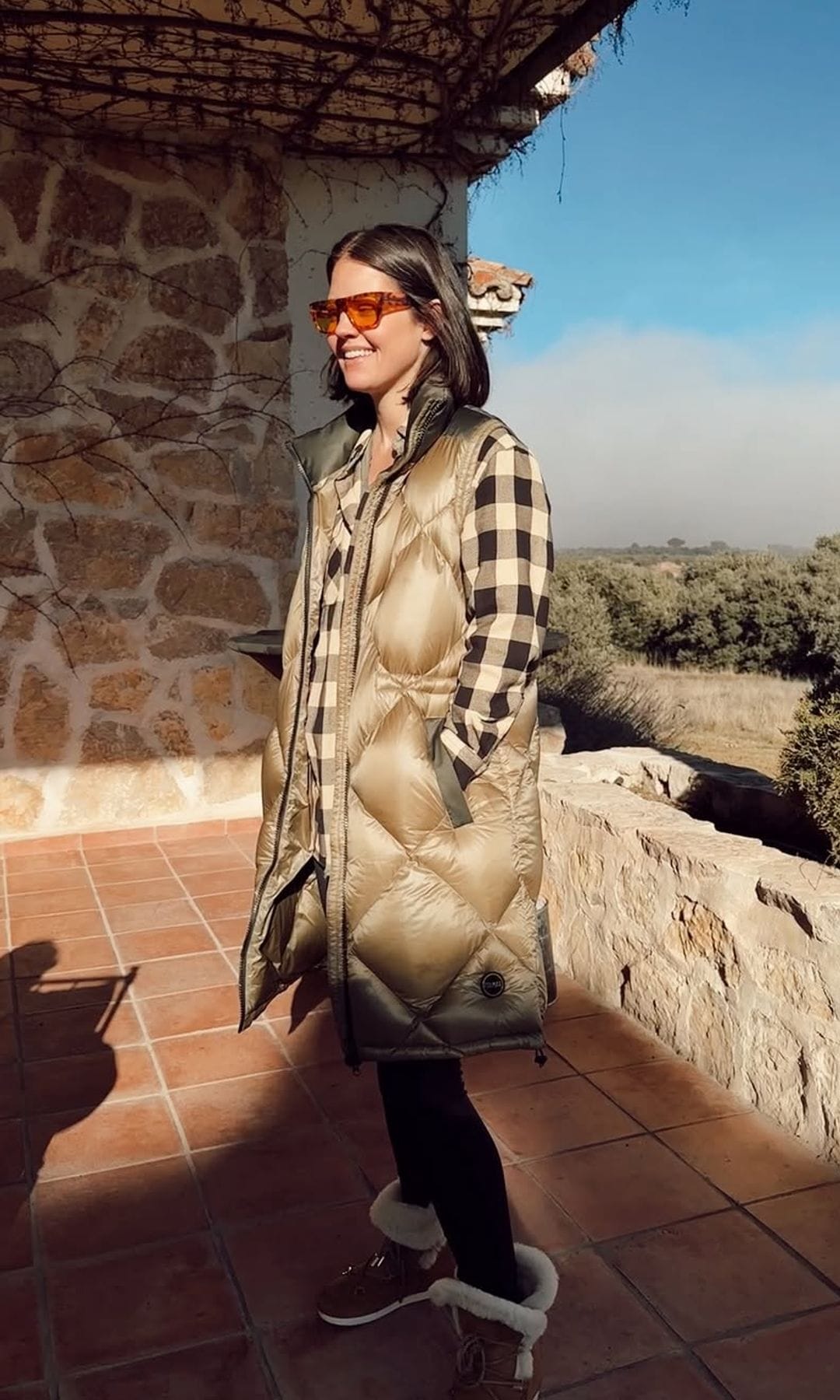 Look cómodo Isabelle Junot fin de año