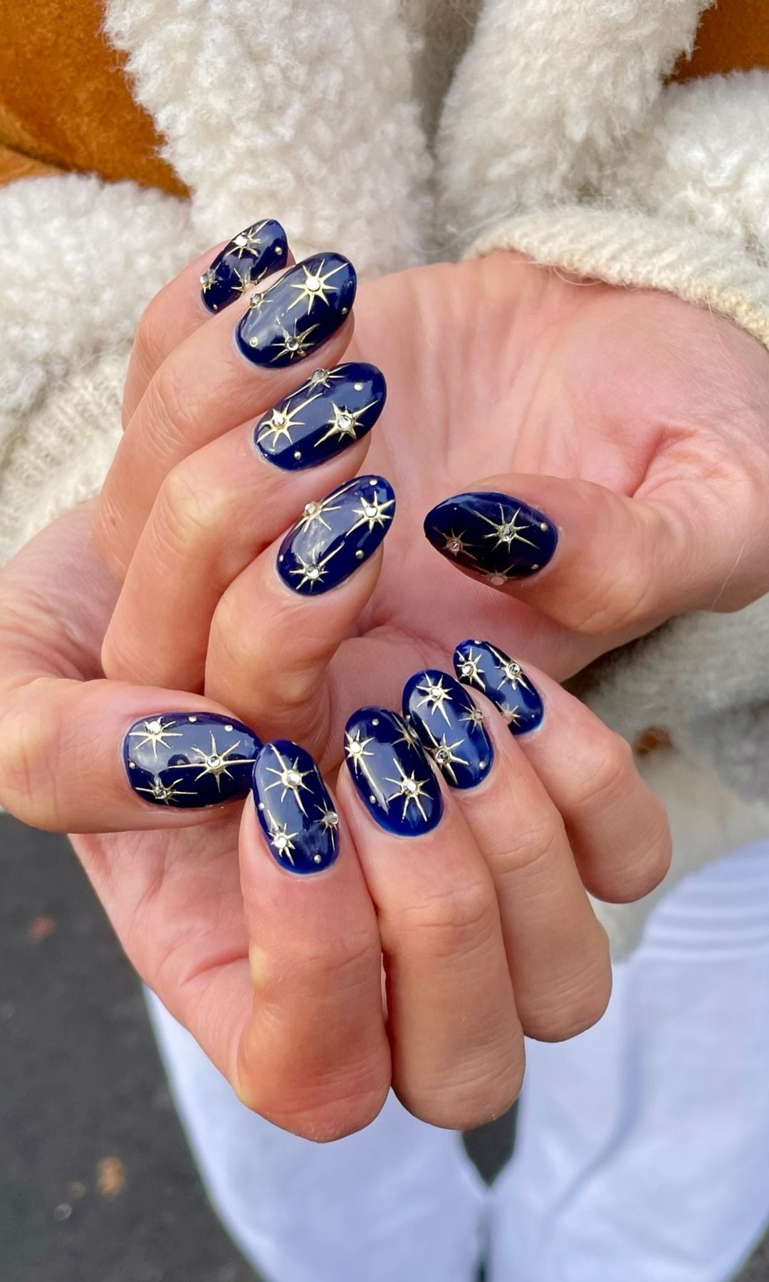 Manicura estrellada