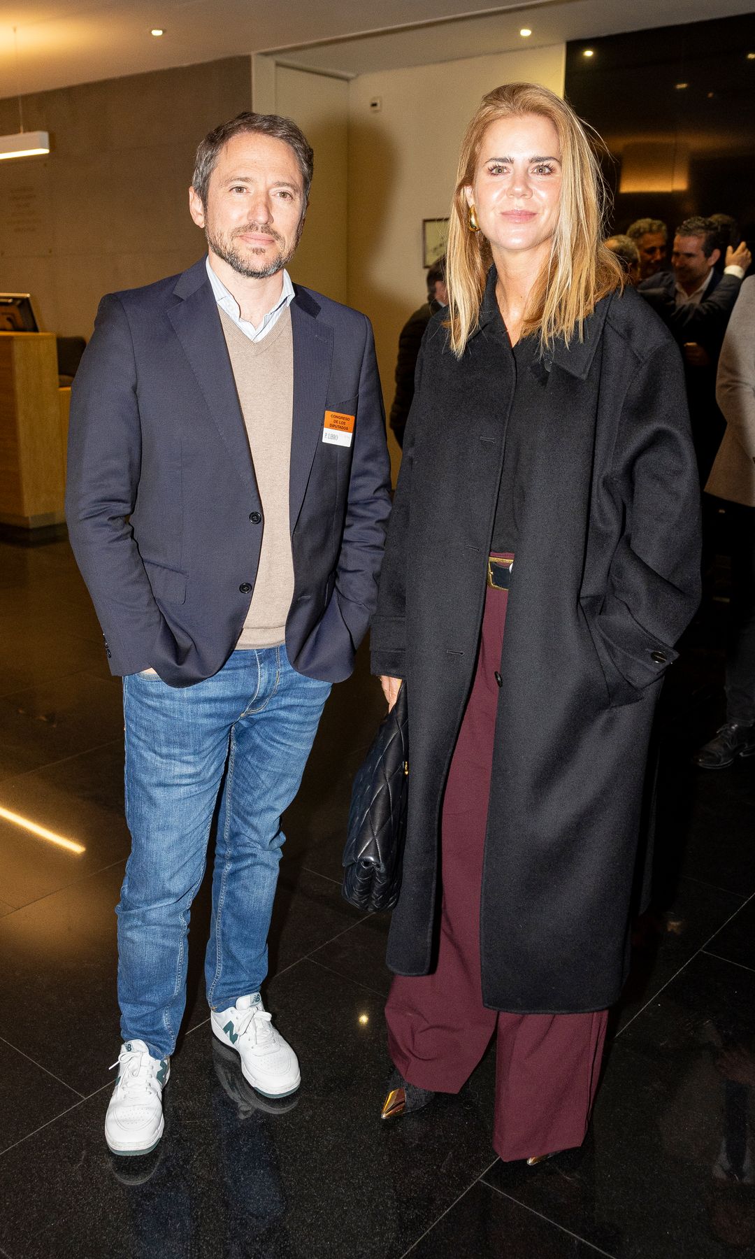 Amelia Bono con su exmarido, Manuel Martos, en la presentación del libro de José Bono