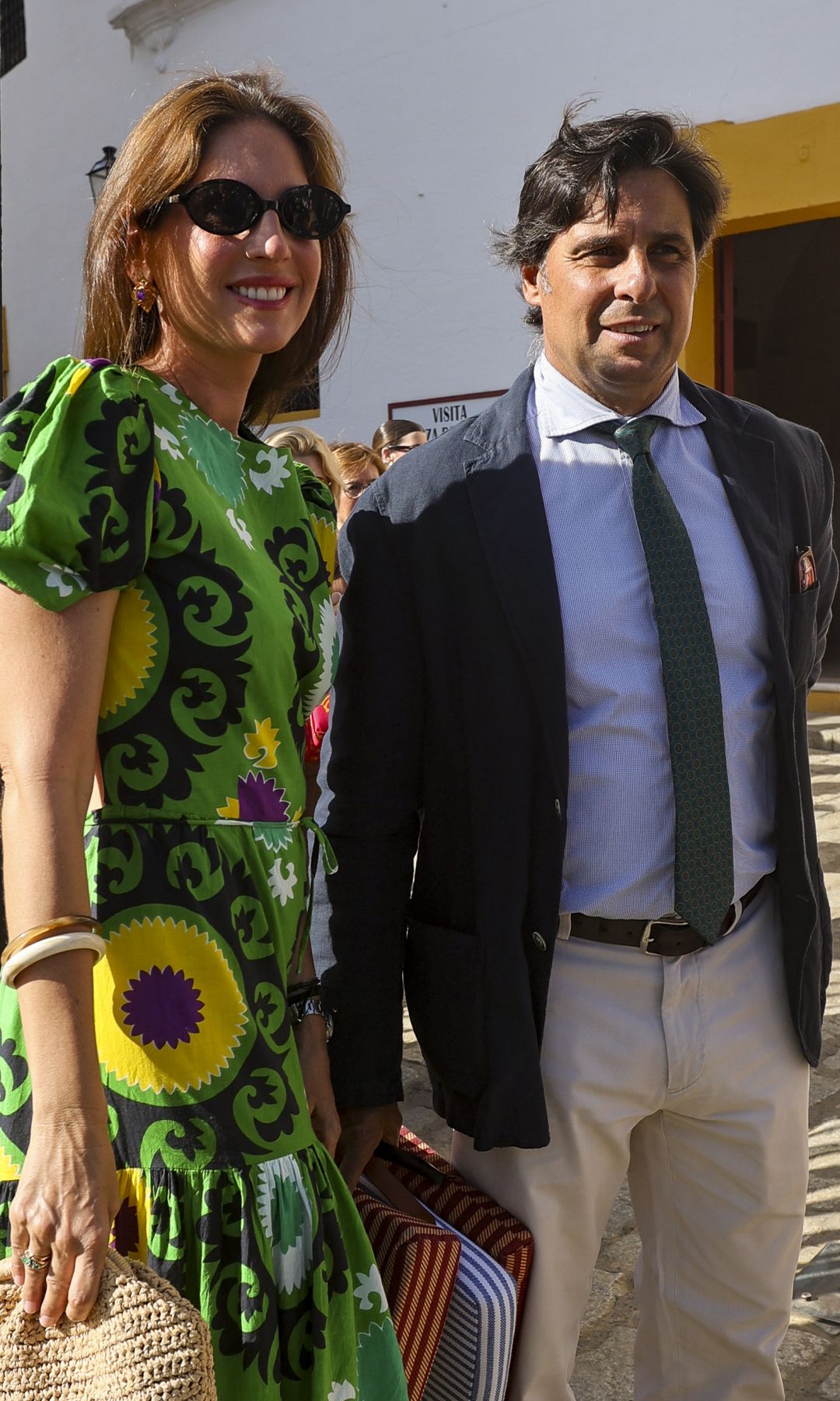 Fran Rivera y Lourdes Montes juntos celebrando la Semana Santa sevillana